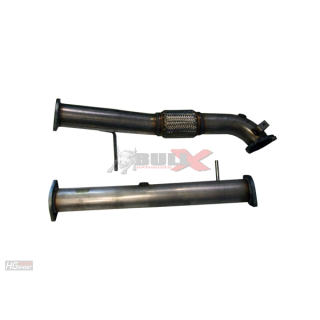 BULL-X 3" Downpipe ohne Kat für Ford Focus II RS / ST