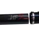 HFI Carbon Cold Air Intake Kit Generation 2 für 2.0TFSI (E4) mit Carbonrohr + schwarze Schläuche