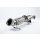 Milltek SSXFD127 Downpipe mit Sportkat | 76,2mm / 3" | ECE Zulassung