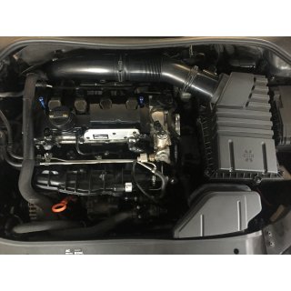 BE Performance Luftmassenmesseradapter VAG 2.0TFSI für original LMM in TTS Ansaugung - schwarz eloxiert