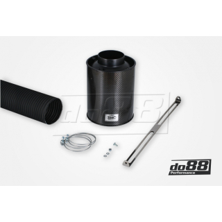 BMC CDA Carbon Dynamic Airbox, Kohlefaser, Anschluss 100mm, Länge 224mm