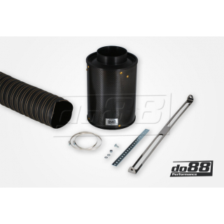 BMC CDA Carbon Dynamic Airbox, Kohlefaser, Anschluss 120mm, Länge 260mm