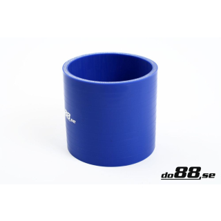 Silikonschlauch Blau Kupplung 4 (102mm)
