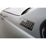 DO88 do88 Aufkleber Schwarz 180x67mm (2 Stück)