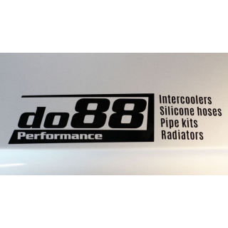 DO88 do88 Aufkleber Schwarz 300x75mm