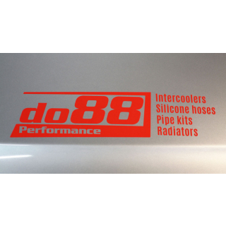 DO88 do88 Aufkleber Rot 300x75mm
