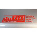 DO88 do88 Aufkleber Rot 300x75mm