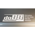 DO88 do88 Aufkleber Silber 300x75mm