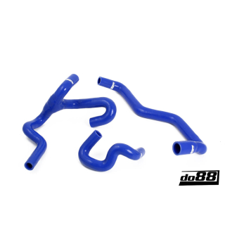 DO88 SAAB 9-5 98–10 Wärmetauscherschläuche Autos mit Wasserventil Blau