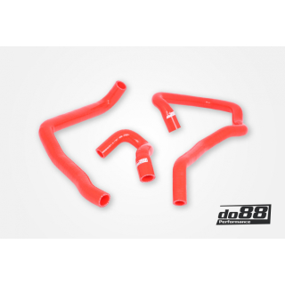 DO88 AUDI SEAT VW 2.0 TSI (MQB) Kühlerschläuche Ausgelagerter Kühlmittelkühler (Recht) Rot