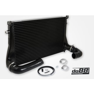 DO88 AUDI SEAT SKODA VW 1.8 / 2.0 TSI (MQB) Ladeluftkühler, Schwarzen Schläuchen