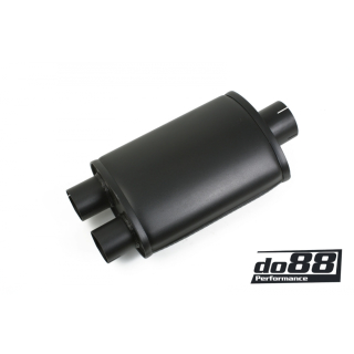 DO88 Schalldämpfer Stahl Split 2,5 / 3 (63/76mm)